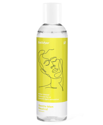 Lubrifiant à base d'eau Gentle Men Neutral Satisfyer 
